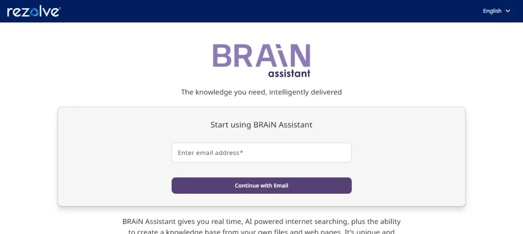 With Brain Assistant you'll enjoy real-time,AI-powered internet searching