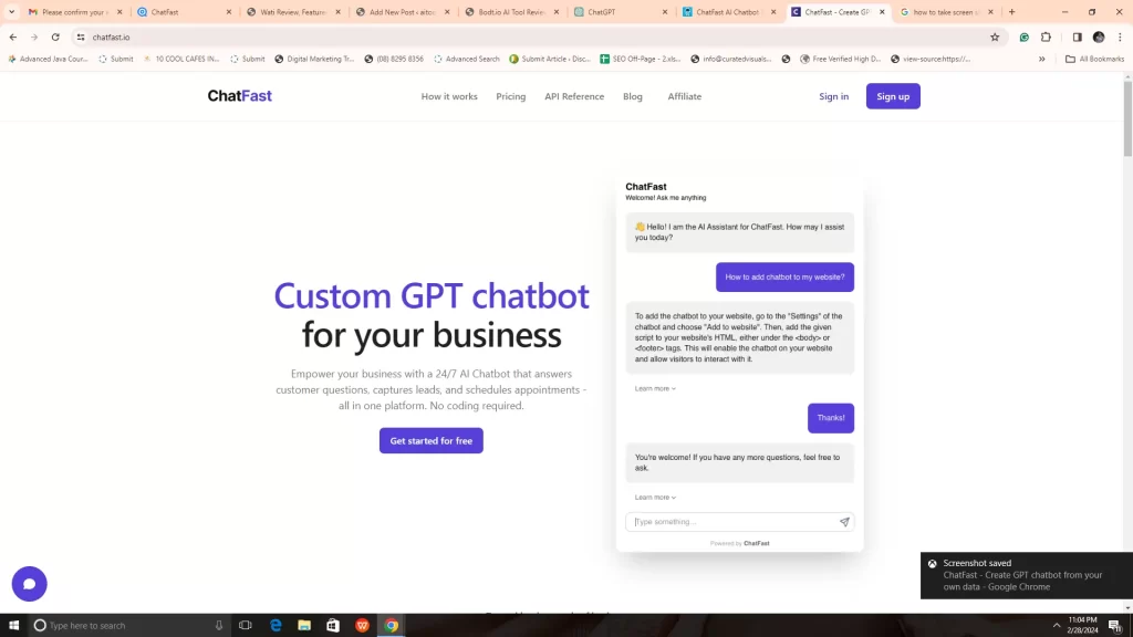 ChatFast - AI Chatbot Review, Pricing & Alternatives