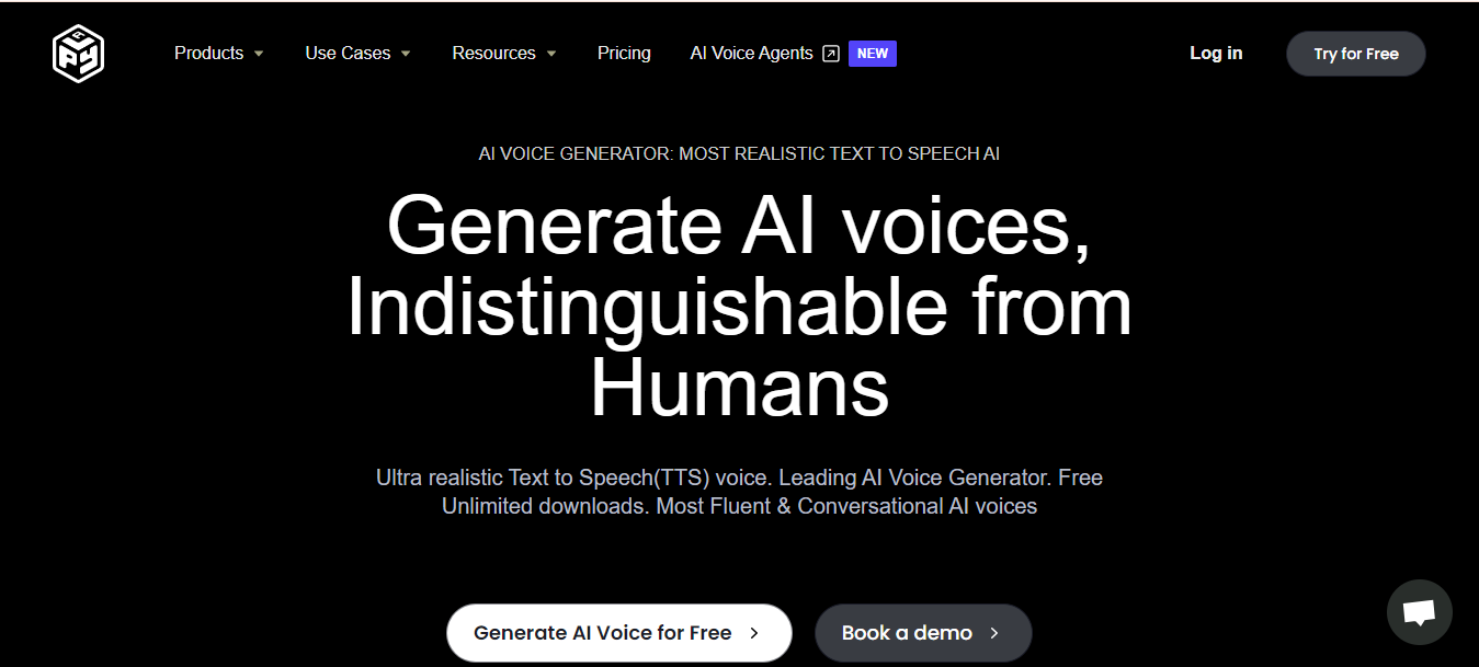 Play.ht AI Voice Generator